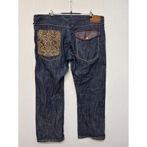 Vintage Artful Dodger Men Jeans Size 42 Blue Denim Y2K Baggy Hip Hop C047 -25